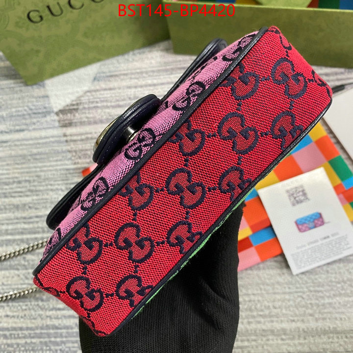 Gucci Bags(TOP)-Marmont,buy cheap ,ID: BP4420,$: 145USD