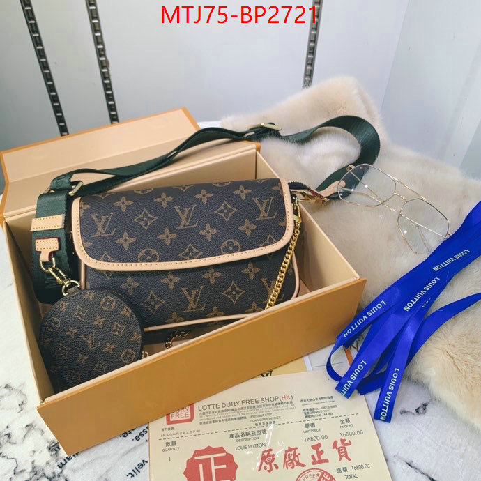 LV Bags(4A)-New Wave Multi-Pochette-,1:01 ,ID: BP2721,$: 75USD