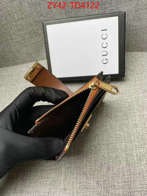 Gucci Bags(4A)-Wallet-,online sales ,ID: TD4122,$: 42USD
