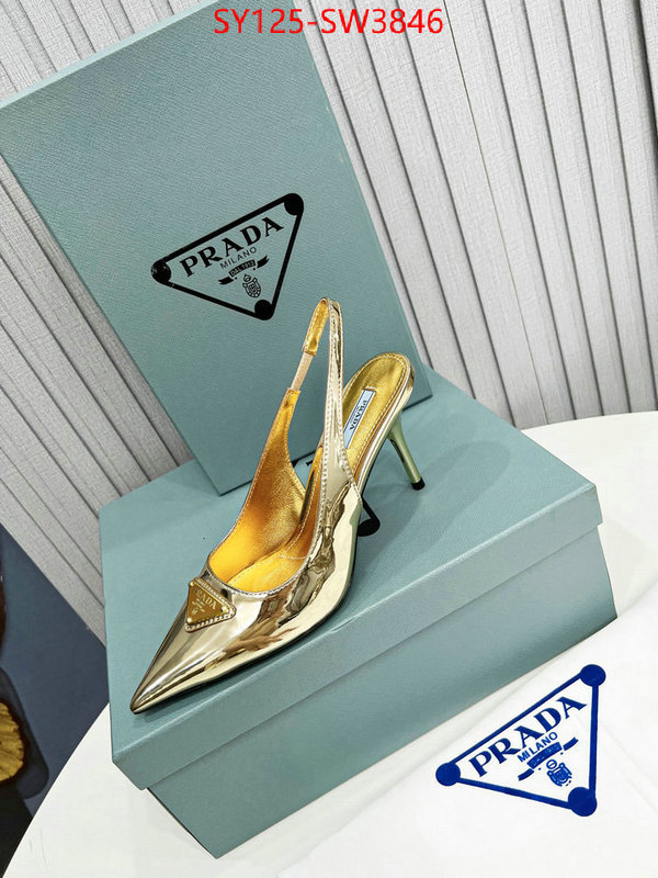 Women Shoes-Prada,high quality replica , ID: SW3846,$: 125USD