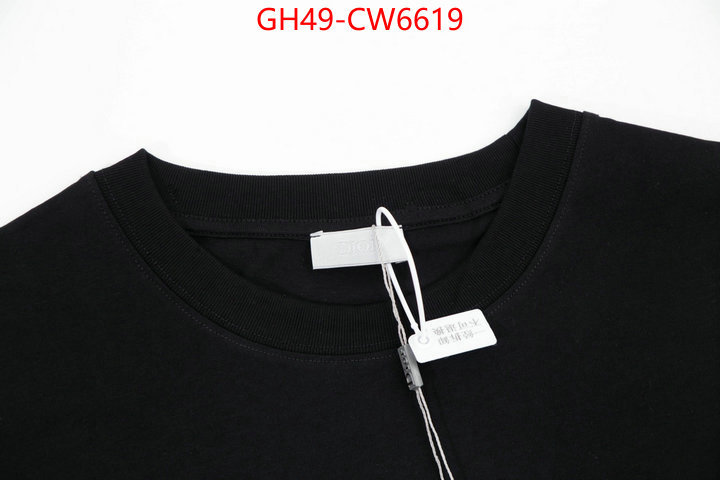 Clothing-Dior,wholesale imitation designer replicas , ID: CW6619,$: 49USD