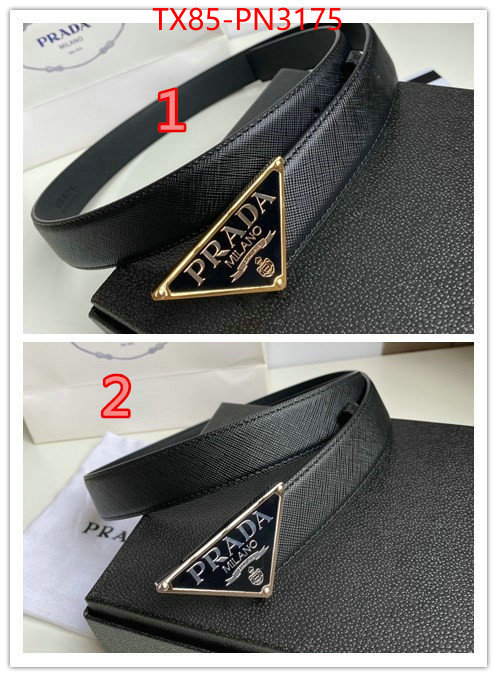 Belts-Prada,7 star , ID: PN3175,$: 85USD