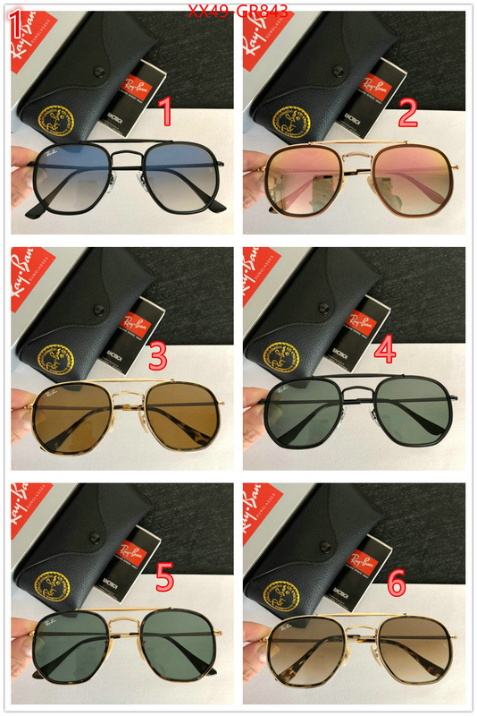 Glasses-RayBan,luxury shop , ID: GR843,$: 49USD