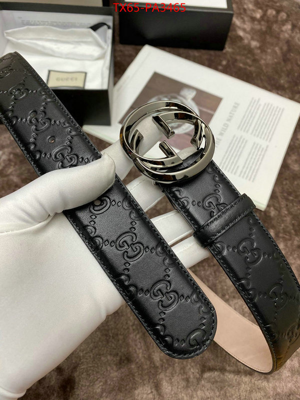 Belts-Gucci,what's the best place to buy replica , ID: PA3465,$: 65USD