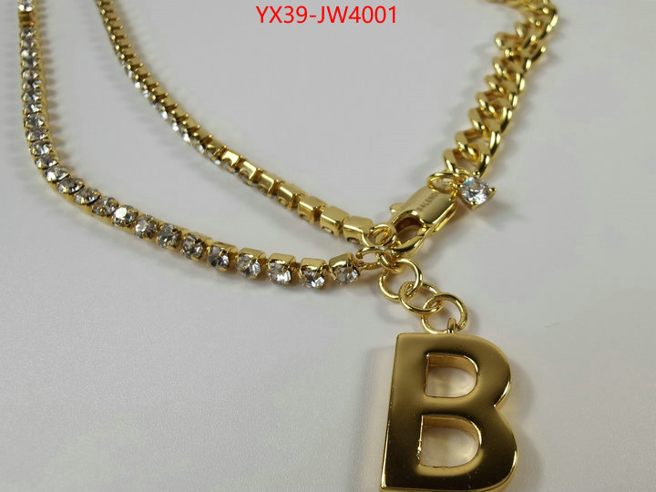 Jewelry-Balenciaga,knockoff , ID: JW4001,$: 39USD