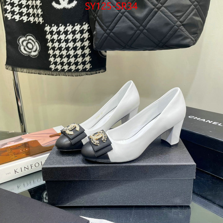 Women Shoes-Chanel,outlet 1:1 replica , ID: SR34,$: 125USD