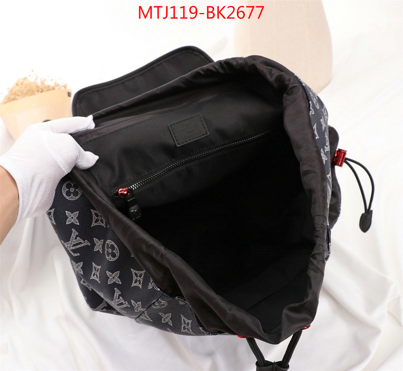 LV Bags(4A)-Backpack-,ID: BK2677,$:119USD