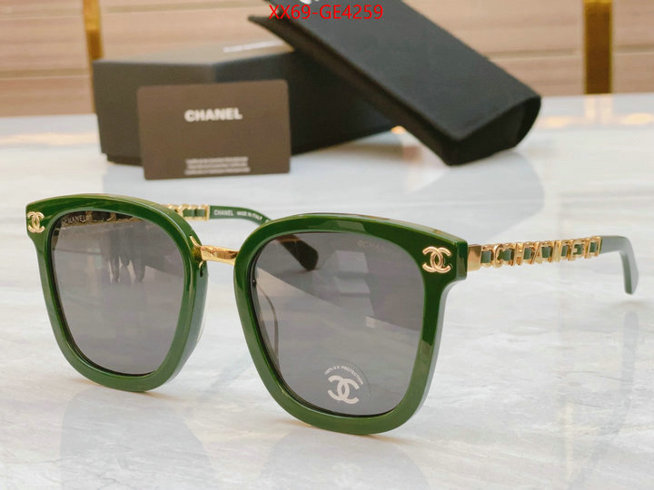 Glasses-Chanel,2023 perfect replica designer , ID: GE4259,$: 69USD