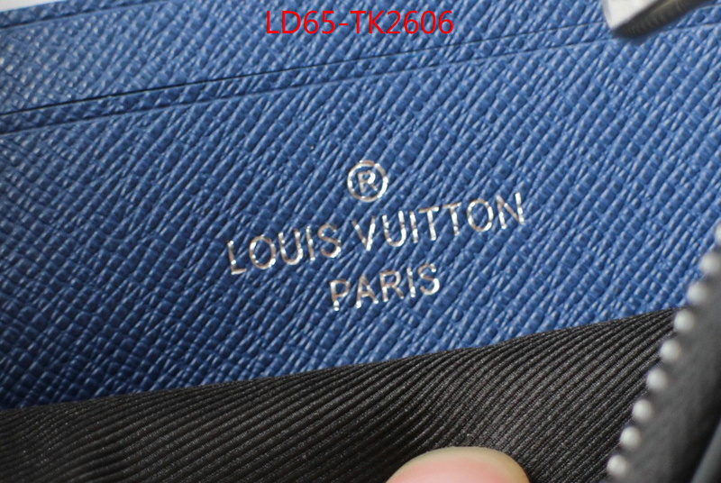 LV Bags(TOP)-Wallet,ID: TK2606,$:65USD