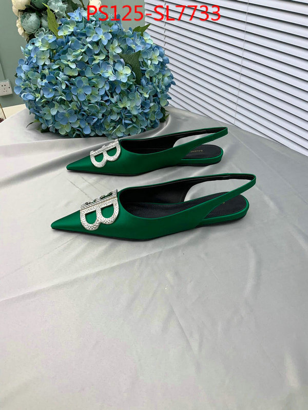 Women Shoes-Balenciaga,buy replica , ID: SL7733,$: 125USD