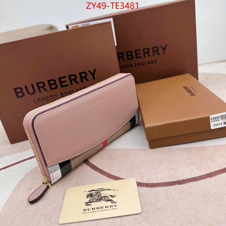 Burberry Bags(4A)-Wallet,what is aaaaa quality ,ID: TE3481,$: 49USD