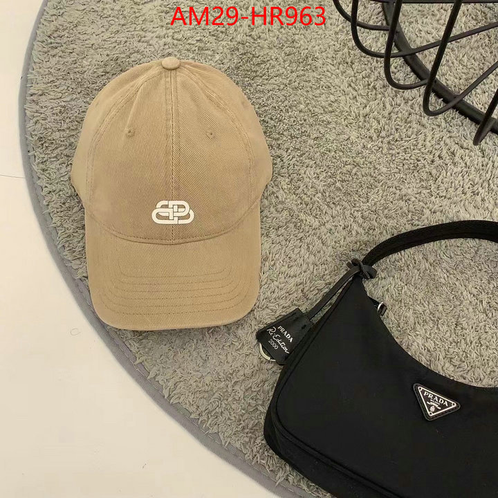 Cap (Hat)-Balenciaga,top quality website , ID: HR963,$: 29USD