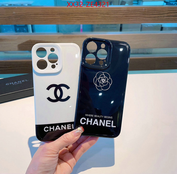 Phone case-Chanel,high quality happy copy , ID: ZE4321,$: 32USD