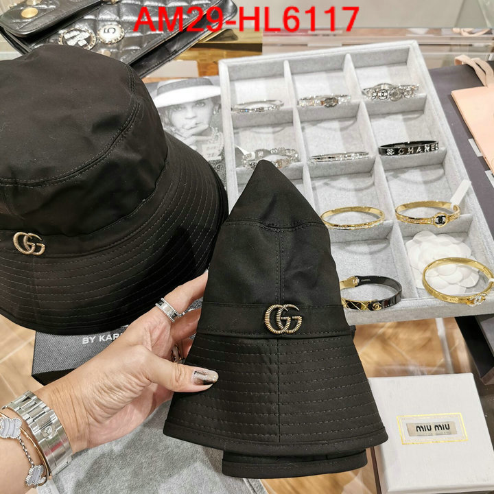 Cap (Hat)-Gucci,where to buy high quality , ID: HL6117,$: 29USD