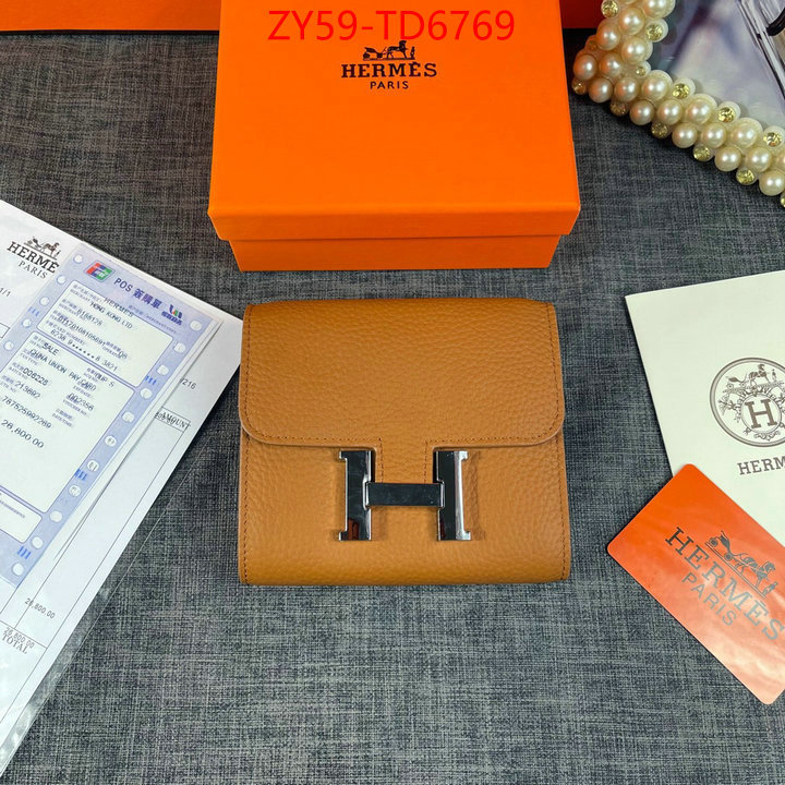 Hermes Bags(4A)-Wallet-,replica 1:1 ,ID: TD6769,$: 59USD