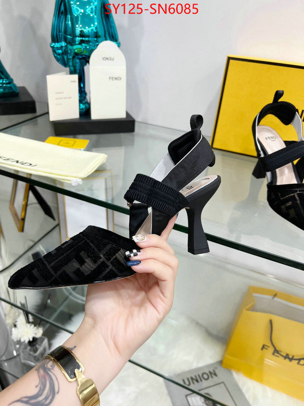 Women Shoes-Fendi,replica wholesale , ID: SN6085,$: 125USD