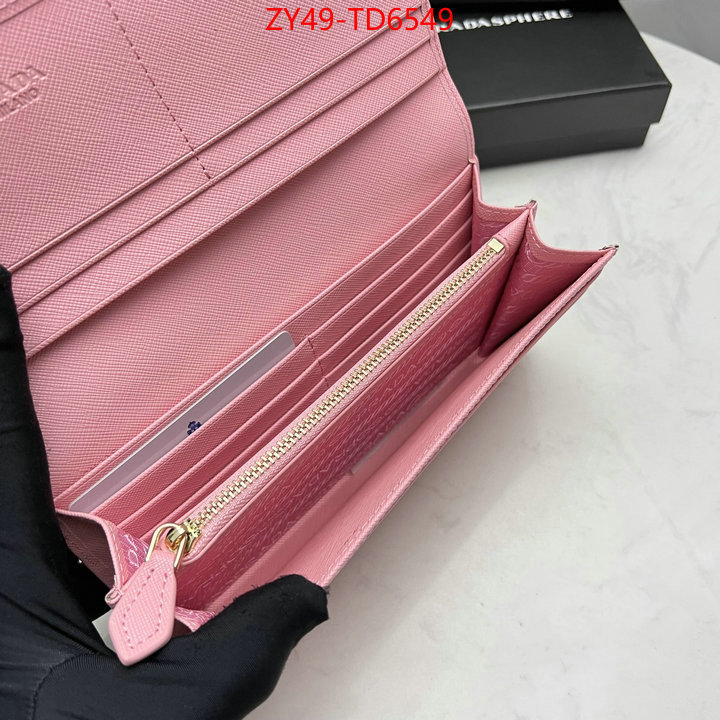 Prada Bags(4A)-Wallet,1:1 replica ,ID: TD6549,$: 49USD