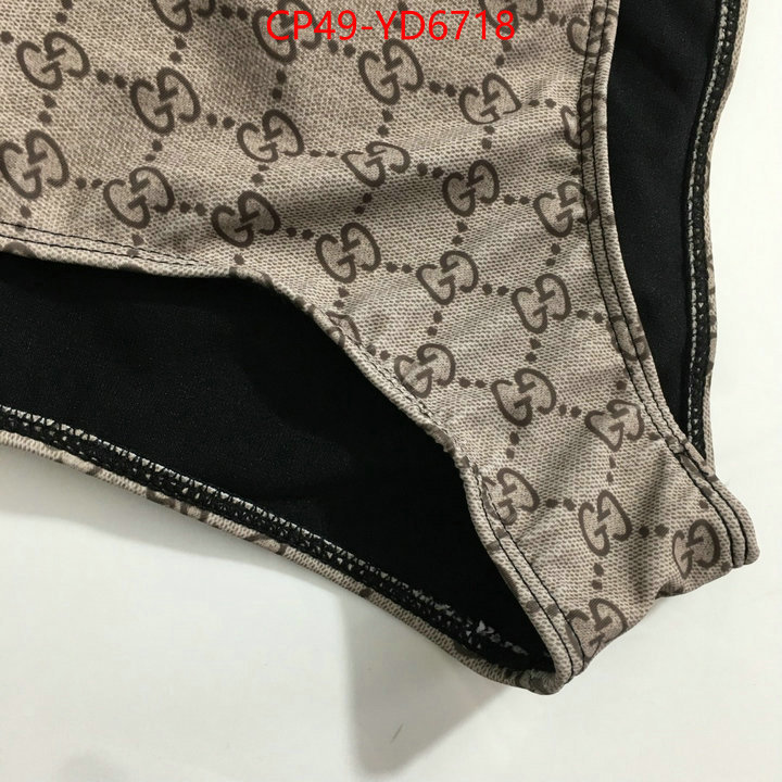 Swimsuit-GUCCI,customize best quality replica , ID: YD6718,$: 49USD