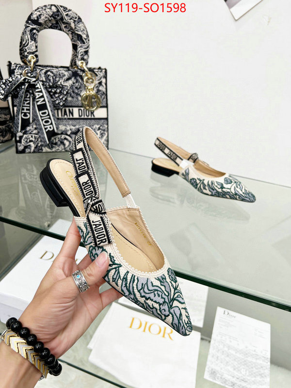 Women Shoes-Dior,best luxury replica , ID: SO1598,$: 119USD