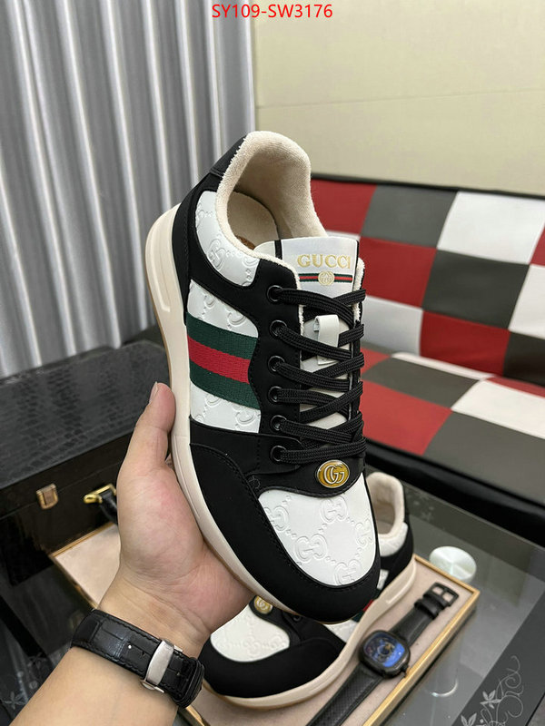 Men Shoes-Gucci,best replica , ID: SW3176,$: 109USD