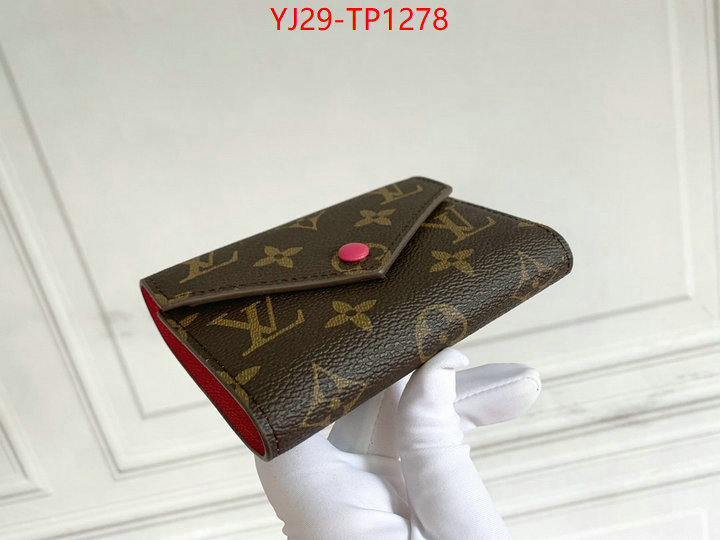 LV Bags(4A)-Wallet,ID: TP1278,$: 29USD