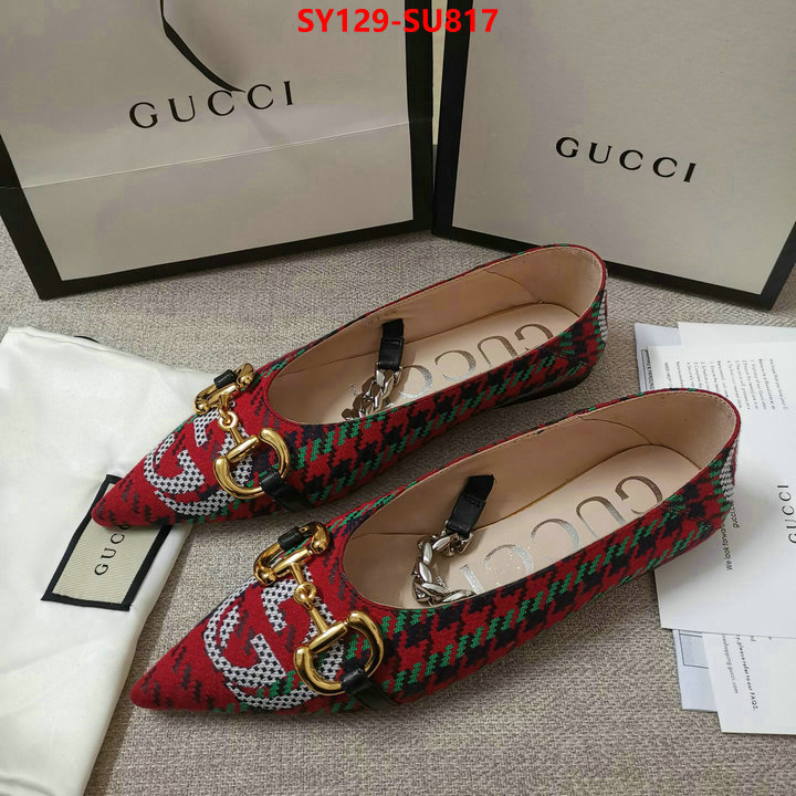 Women Shoes-Gucci,where can i buy the best quality , ID: SU817,$: 129USD