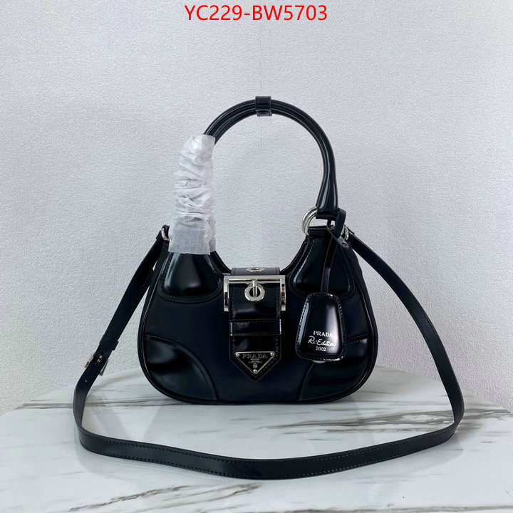 Prada Bags(TOP)-Diagonal-,ID: BW5703,$: 229USD