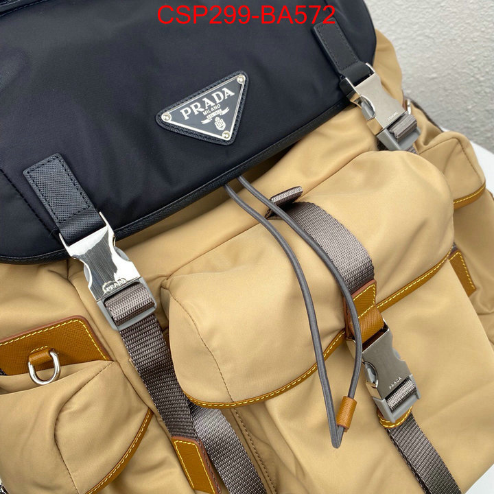 Prada Bags(4A)-Backpack-,the most popular ,ID: BA572,$: 299USD