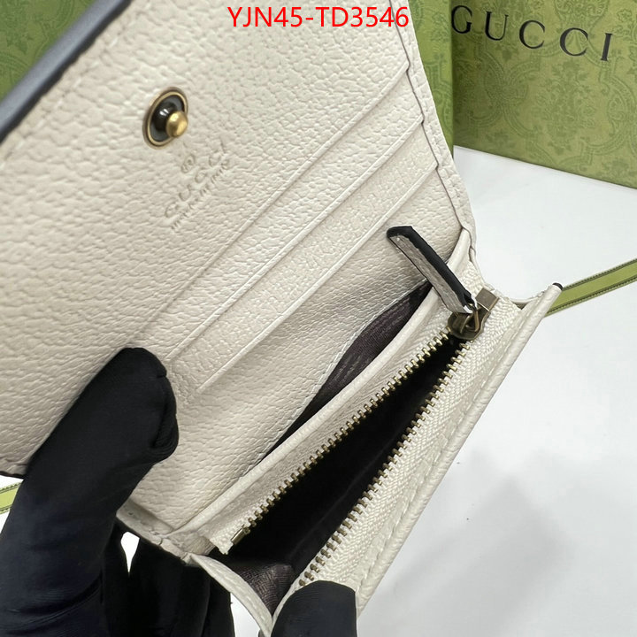 Gucci Bags(4A)-Wallet-,aaaaa+ class replica ,ID: TD3546,$: 45USD