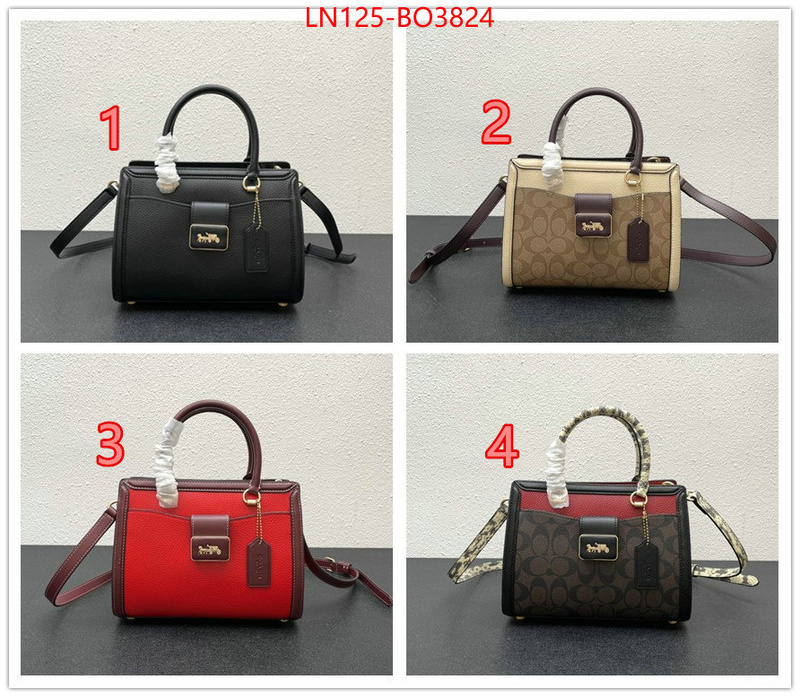 Coach Bags(4A)-Handbag-,knockoff ,ID: BO3824,$: 125USD