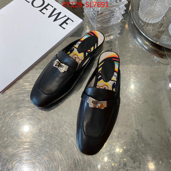 Women Shoes-Hermes,brand designer replica , ID: SL7691,$: 129USD