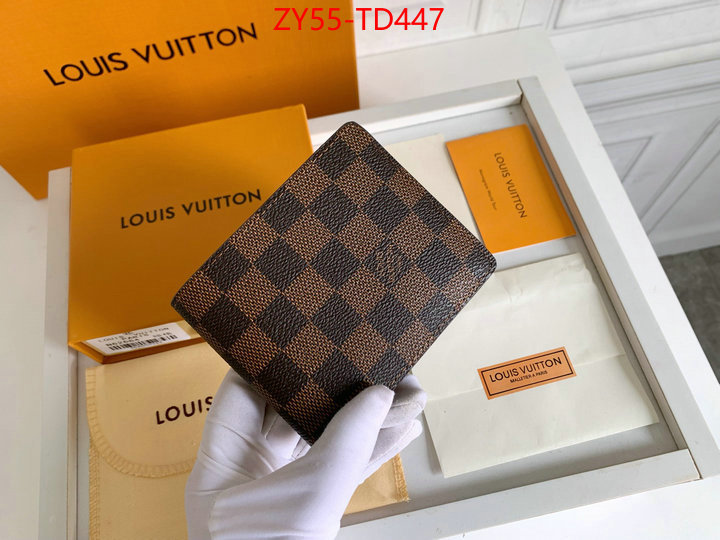 LV Bags(4A)-Wallet,ID: TD447,$: 55USD