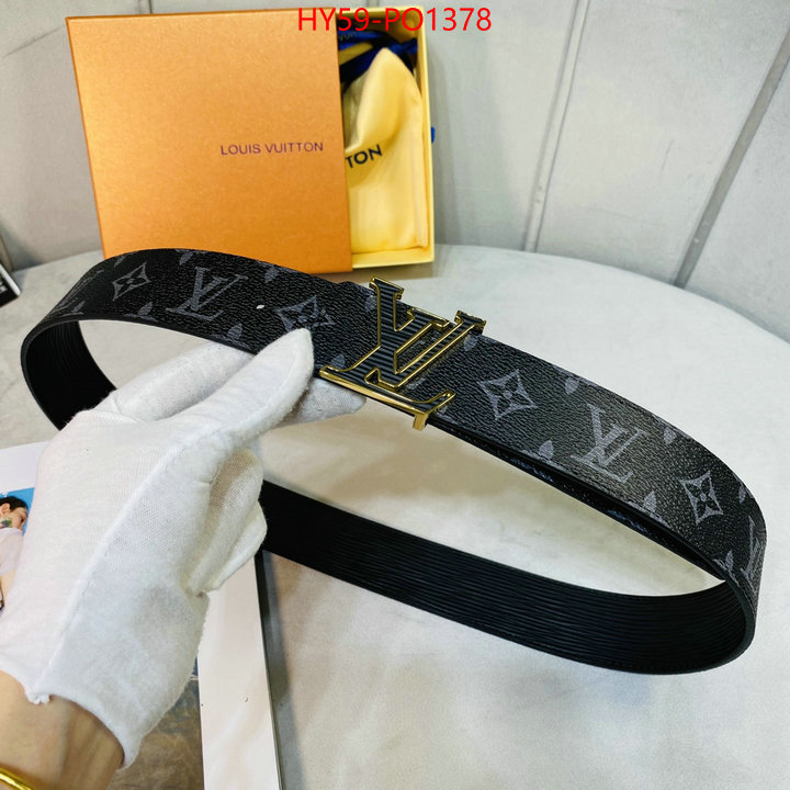 Belts-LV,how quality , ID: PO1378,$: 59USD