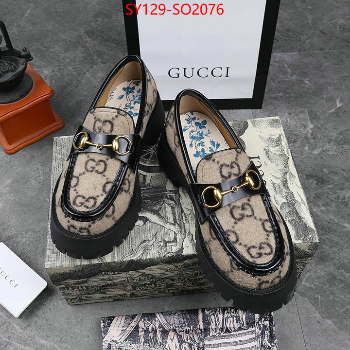 Women Shoes-Gucci,how to start selling replica , ID: SO2076,$: 129USD