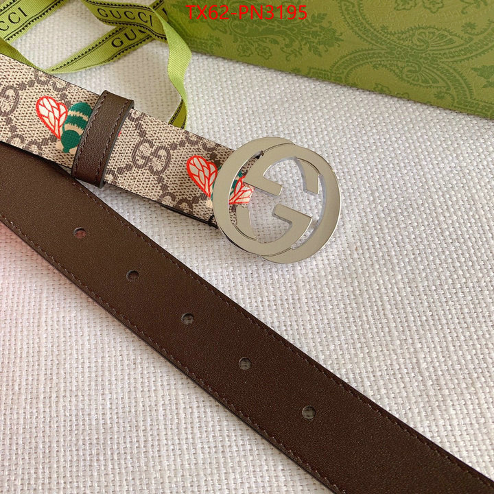 Belts-Gucci,fake , ID: PN3195,$: 62USD