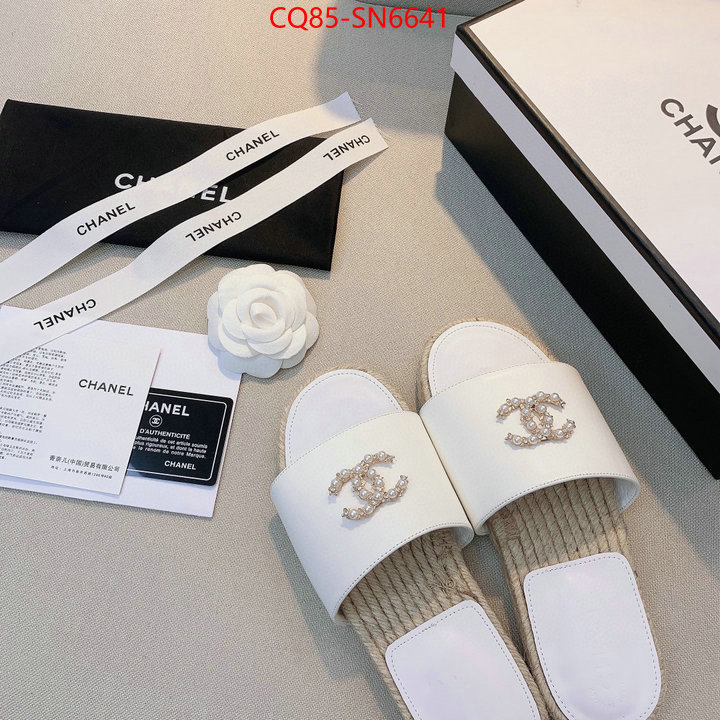 Women Shoes-Chanel,buy best quality replica , ID: SN6641,$: 85USD