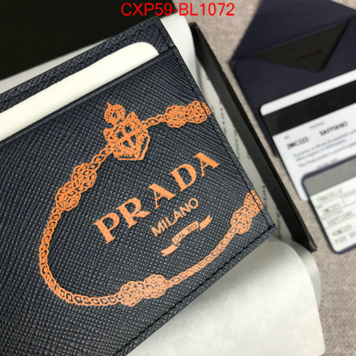 Prada Bags(TOP)-Wallet,ID: BL1072,$: 59USD