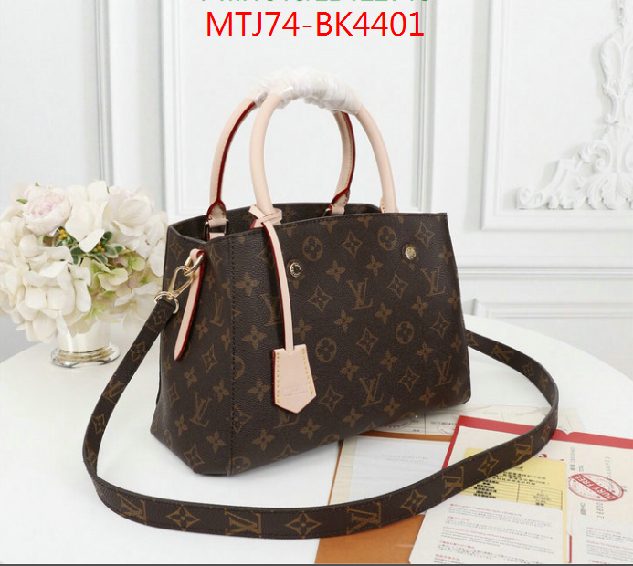 LV Bags(4A)-Handbag Collection-,ID: BK4401,$: 74USD