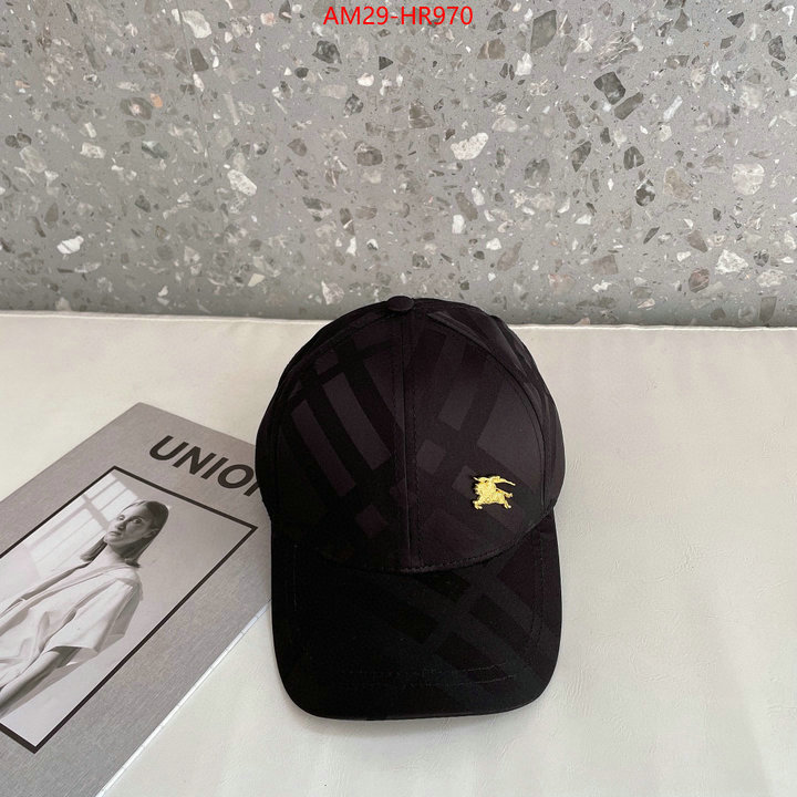 Cap (Hat)-Burberry,online china , ID: HR970,$: 29USD