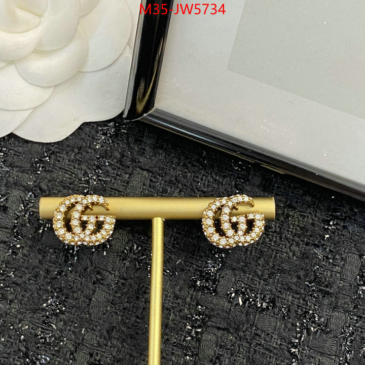 Jewelry-Gucci,only sell high quality ,ID: JW5734,$: 35USD