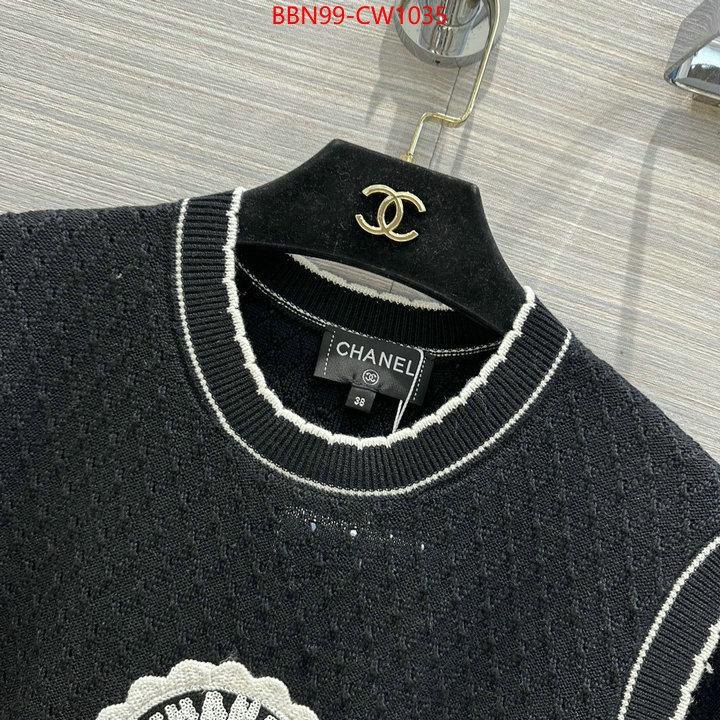 Clothing-Chanel,shop the best high quality , ID: CW1035,$: 99USD