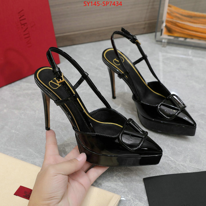 Women Shoes-Valentino,cheap replica , ID: SP7434,$: 145USD