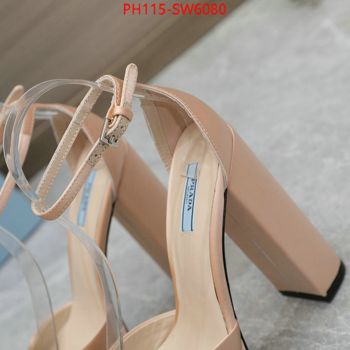 Women Shoes-Prada,highest quality replica , ID: SW6080,$: 115USD