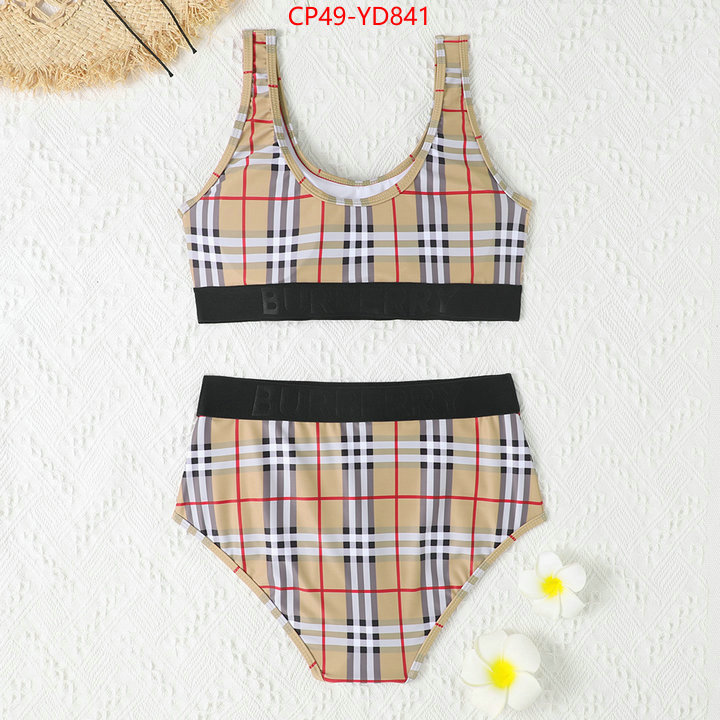 Swimsuit-Burberry,top quality replica , ID: YD841,$: 49USD