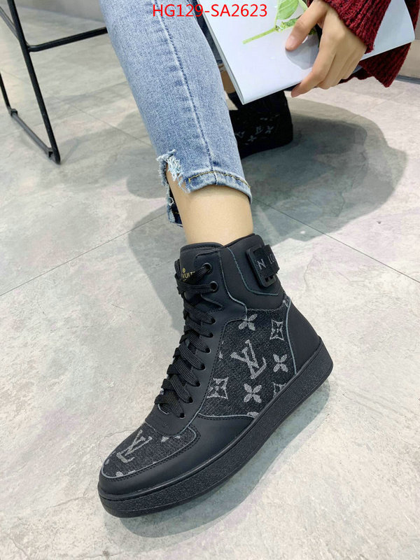 Women Shoes-LV,1:1 clone , ID:SA2623,$: 129USD