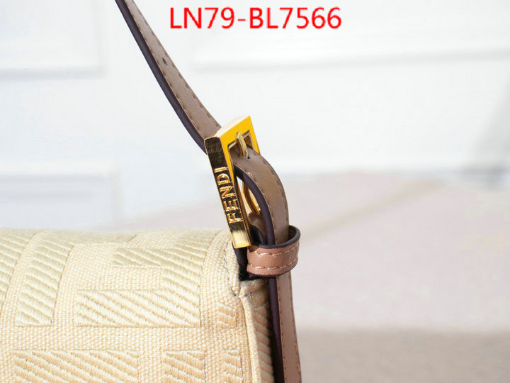 Fendi Bags(4A)-Baguette-,the best ,ID: BL7566,$: 79USD