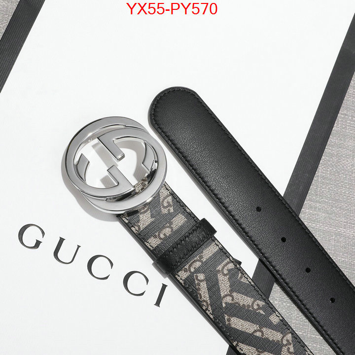 Belts-Gucci,best quality replica , ID: PY570,$:55USD