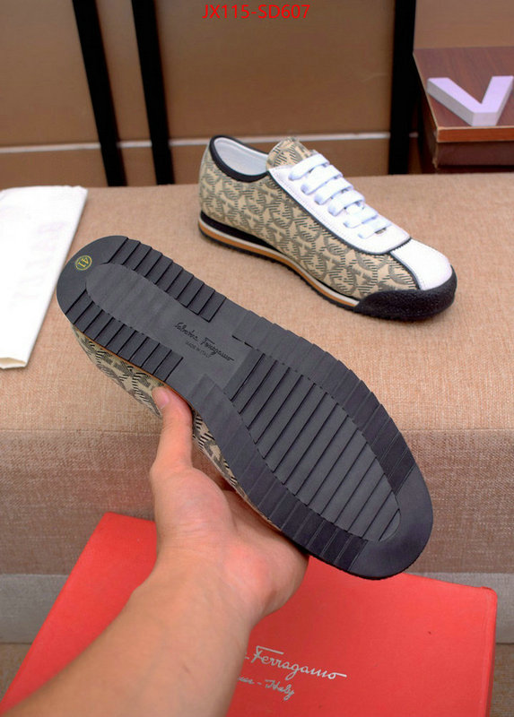 Men shoes-Ferragamo,replica aaaaa+ designer , ID: SD607,$: 115USD