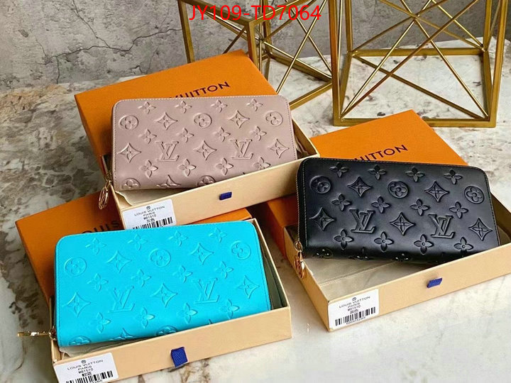 LV Bags(TOP)-Wallet,ID: TD7064,$: 109USD