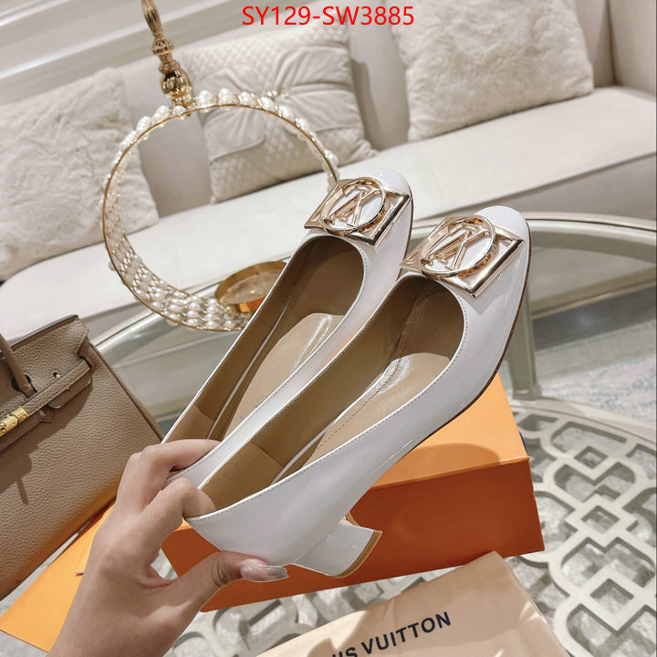 Women Shoes-LV,replcia cheap from china , ID: SW3885,$: 129USD